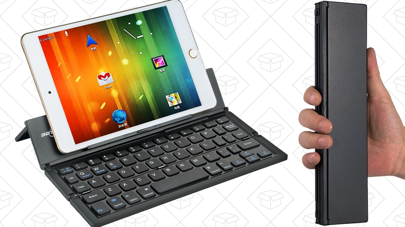 Amagoing Foldable Bluetooth Keyboard, $21 with code 9YS4RSJJ